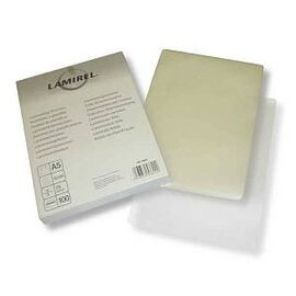  Пленка для ламинирования Fellowes 100мкм A4 (100шт) глянцевая Lamirel (LA-78658) 
