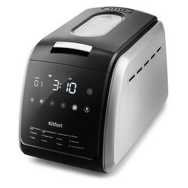  Хлебопечь Kitfort KT-305 черный/серебристый 
