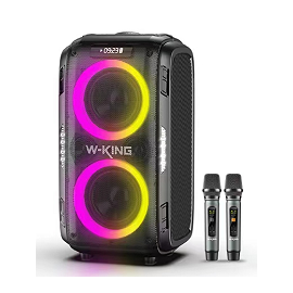  Портативная колонка W-King T9 PRO (Two mic) 
