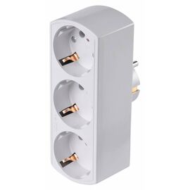  Сетевой разветвитель Buro BU-PS3G-W (3 розетки) белый 