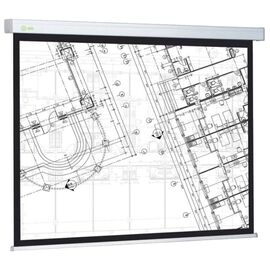  Экран Cactus 104.6x186см Wallscreen CS-PSW-104x186 16:9 настенно-потолочный рулонный белый 