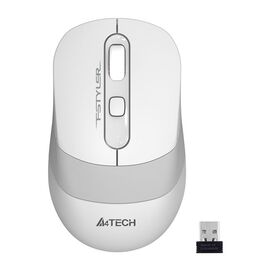  Мышь A4Tech Fstyler FG10 белый/серый оптич. 2000dpi беспров. USB 3but (FG10 WHITE) 