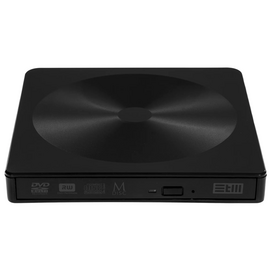 Внешний оптический DVD привод STM DVD28-EM/B DVD-RW ext. Black Slim USB3.0+Type-C Ret 